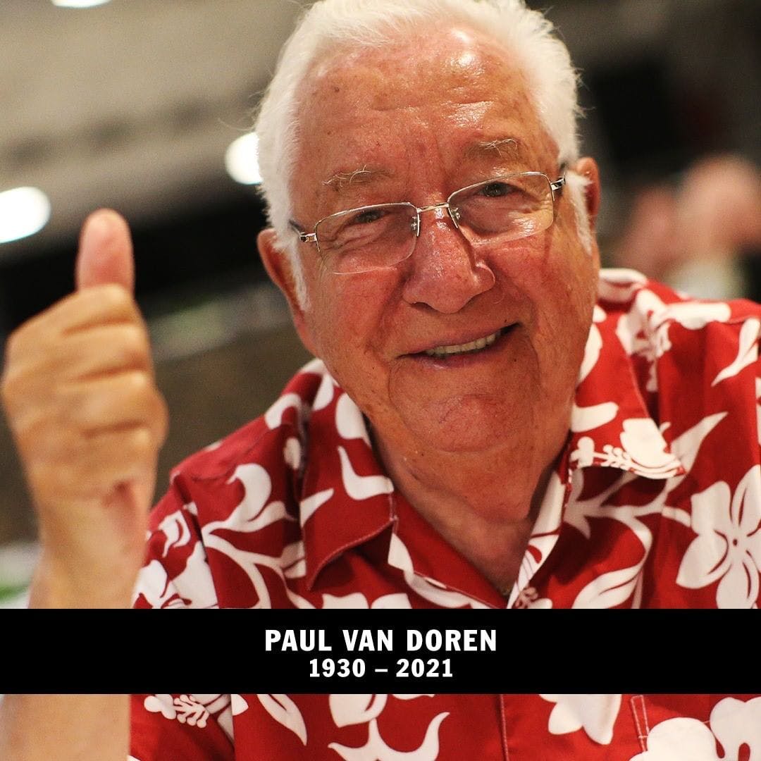 Tribute to Paul Van Doren Tribute to Paul Van Doren